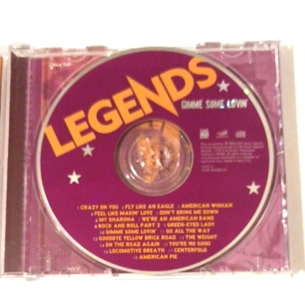 Legends: Gimme Some Lovin' CD - Original Artists - Classic Rock - Picture 4 of 8